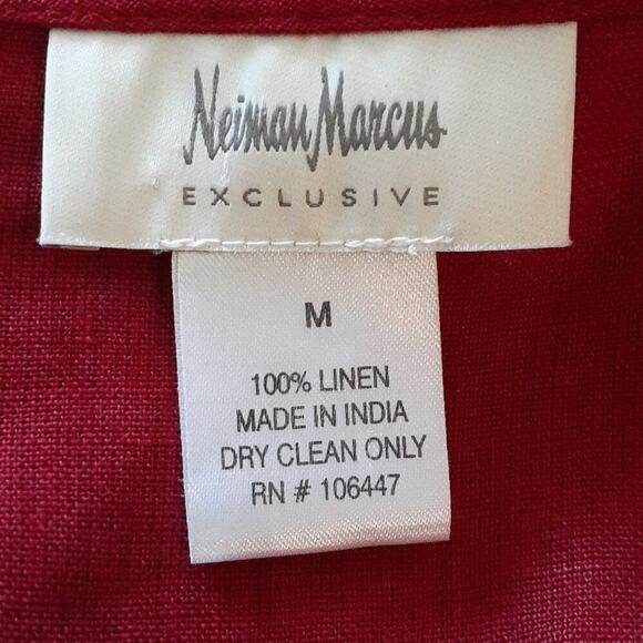 Medium 100% linen jacket top - Picture 4 of 5